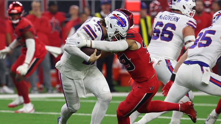 Josh Allen will meet that stout Texans defense again this week.