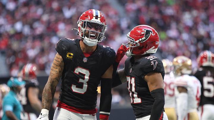 Atlanta Falcons safety Jessie Bates III has been a team leader since he arrived in Atlanta in 2023.