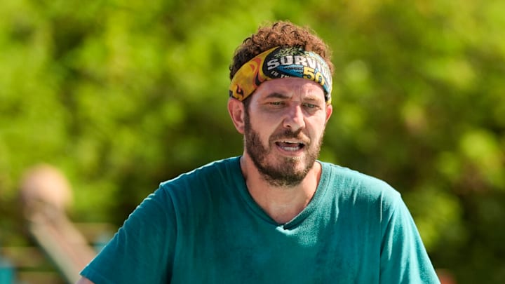 “Double The Fun, Double The Demise” – A boat arrives asking the tribe to divide themselves into pairs. This week’s immunity challenge features one of the biggest twists ever seen in Survivor history. Then, a theatrical risk taken at tribal council must be enough to cast doubt upon those on the chopping block, on SURVIVOR 50 Photo: Robert Voets/CBS ©2025 CBS Broadcasting, Inc. All Rights Reserved.