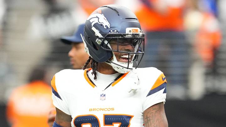 Denver Broncos cornerback Jahdae Barron Denver Broncos cornerback Jahdae Barron