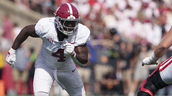 Alabama Crimson Tide linebacker Qua Russaw (4)