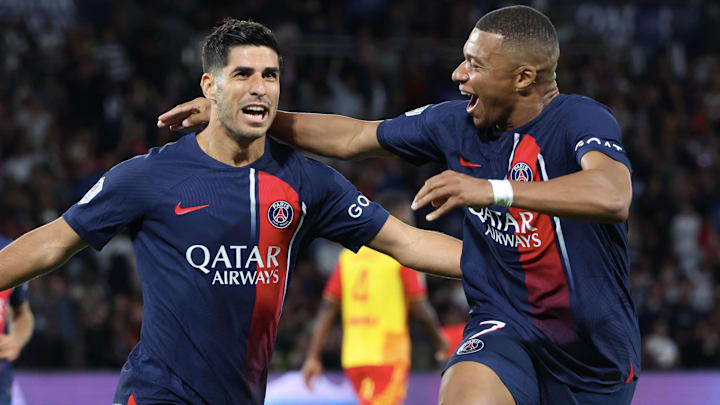 Marco Asensio et Kylian Mbappé - Paris Saint-Germain Marco Asensio et Kylian Mbappé - Paris Saint-Germain