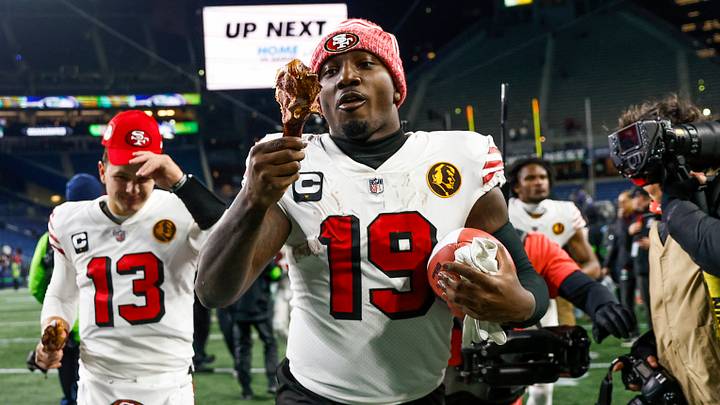 San Francisco 49ers wide receiver Deebo Samuel San Francisco 49ers wide receiver Deebo Samuel