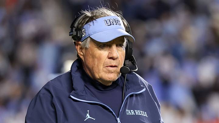 Oct 24, 2026; Chapel Hill, North Carolina, USA; North Carolina Tar Heels head coach Bill Belichick seen during overtime against Syracuse Orange at Kenan Stadium. Mandatory Credit: Cory Knowlton-Imagn Images Oct 24, 2026; Chapel Hill, North Carolina, USA; North Carolina Tar Heels head coach Bill Belichick seen during overtime against Syracuse Orange at Kenan Stadium. Mandatory Credit: Cory Knowlton-Imagn Images