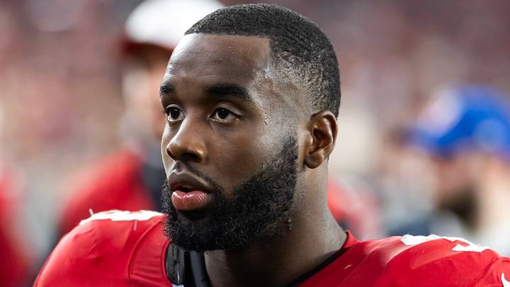 Arizona Cardinals running back Trey Benson