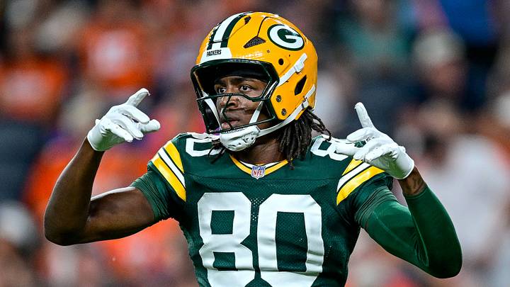 Green Bay Packers wide receiver Isaiah Neyor Green Bay Packers wide receiver Isaiah Neyor