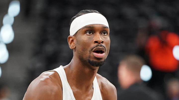 May 28, 2026; San Antonio, Texas, USA; Oklahoma City Thunder guard Shai Gilgeous-Alexander (2) warms up before the start of game six of the western conference finals for the 2026 NBA playoffs at Frost Bank Center. Mandatory Credit: Dustin Safranek-Imagn Images