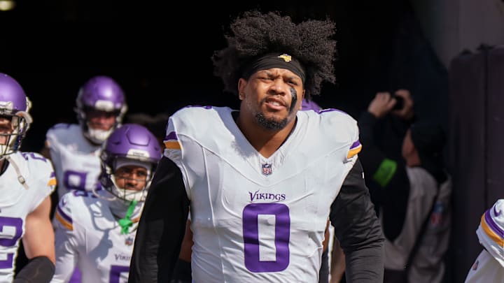 Minnesota Vikings pass rusher Marcus Davenport