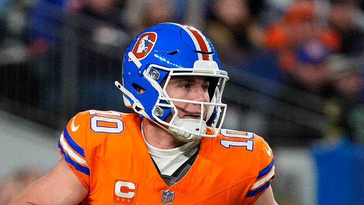 Denver Broncos quarterback Bo Nix