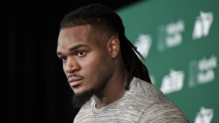 New York Jets linebacker Jamien Sherwood