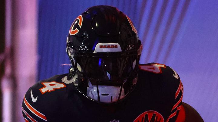 Chicago Bears running back D'Andre Swift Chicago Bears running back D'Andre Swift