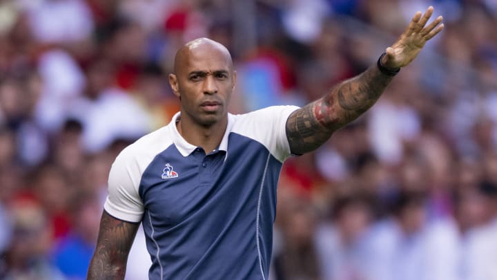 Thierry Henry - équipe de France Espoirs