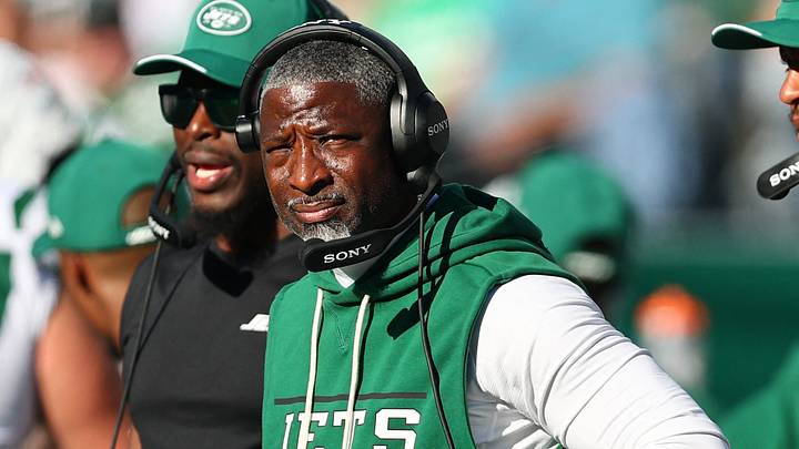 New York Jets head coach Aaron Glenn