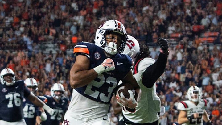 Auburn Tigers running back Jeremiah Cobb headlines the returning players on offense.