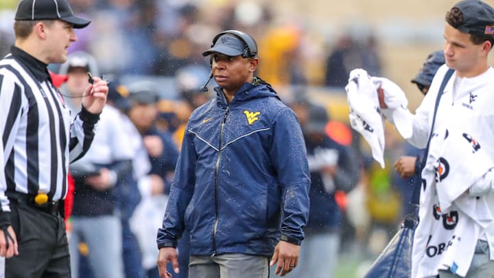 West Virginia University interim head coach Chad Scott West Virginia University interim head coach Chad Scott