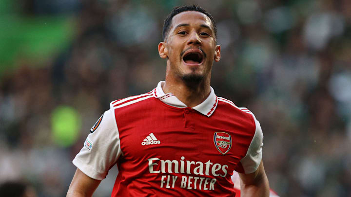 William Saliba signed a new Arsenal contract on Friday William Saliba signed a new Arsenal contract on Friday