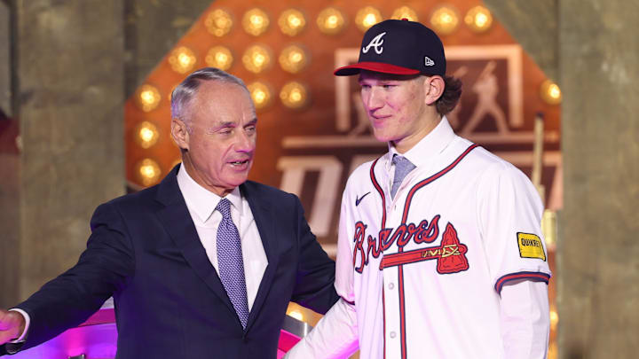 The Braves top pitching prospect avoids any major setback despite a scare The Braves top pitching prospect avoids any major setback despite a scare