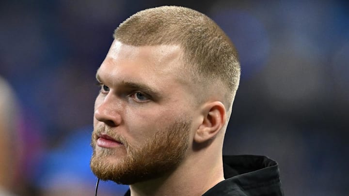 Detroit Lions defensive lineman Aidan Hutchinson (97).