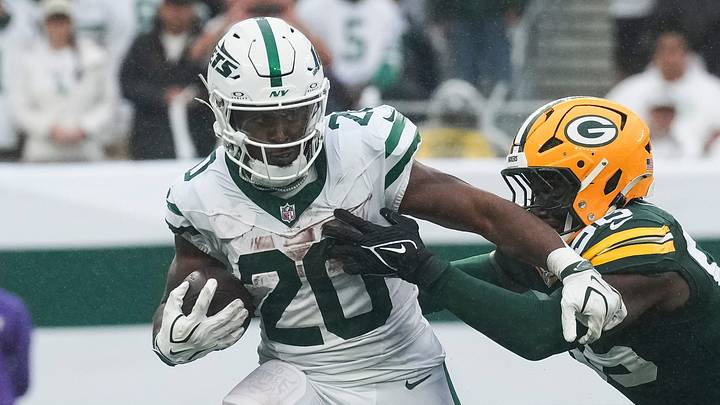 New York Jets running back Breece Hall New York Jets running back Breece Hall