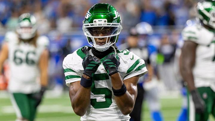 New York Jets wide receiver Garrett Wilson New York Jets wide receiver Garrett Wilson