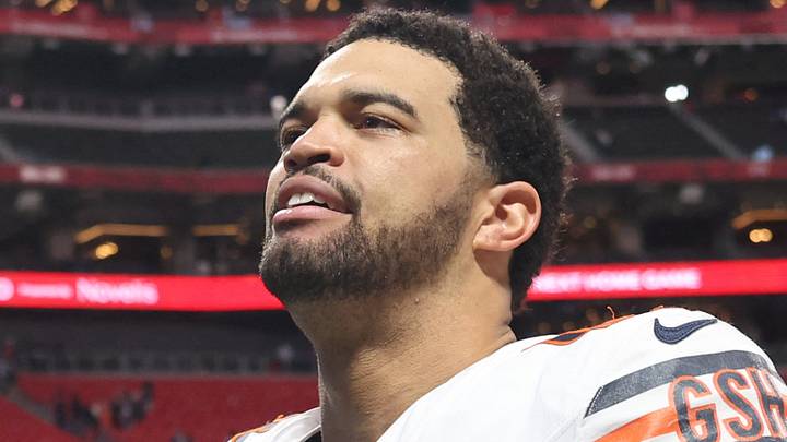 Chicago Bears quarterback Caleb Williams