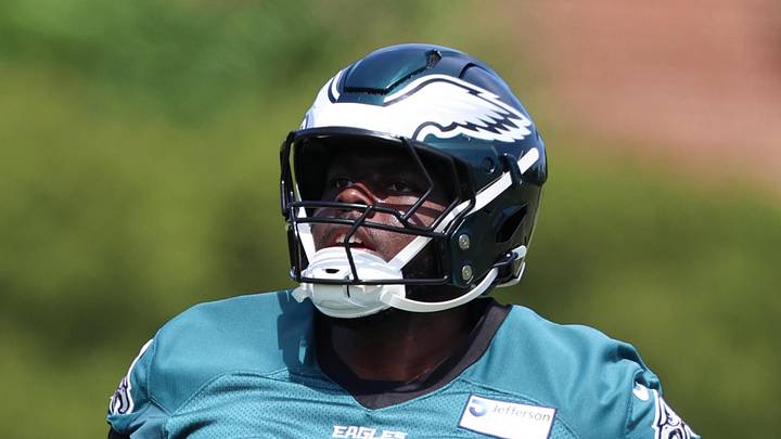 Philadelphia Eagles linemen Markel Bell 