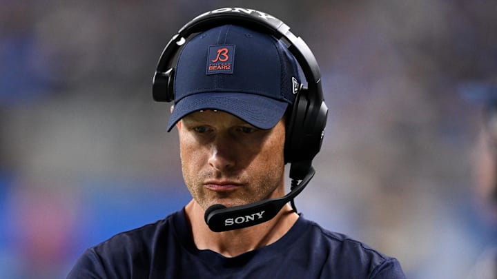 Chicago Bears head coach Ben Johnson
