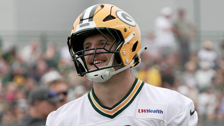 Green Bay Packers tight end Tucker Kraft Green Bay Packers tight end Tucker Kraft