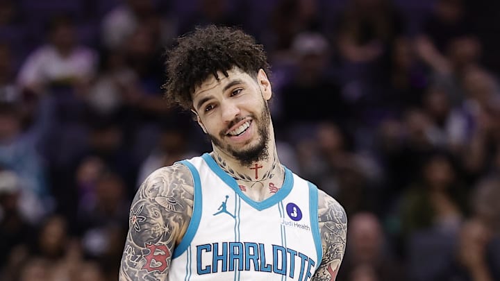 Charlotte Hornets guard LaMelo Ball (1)