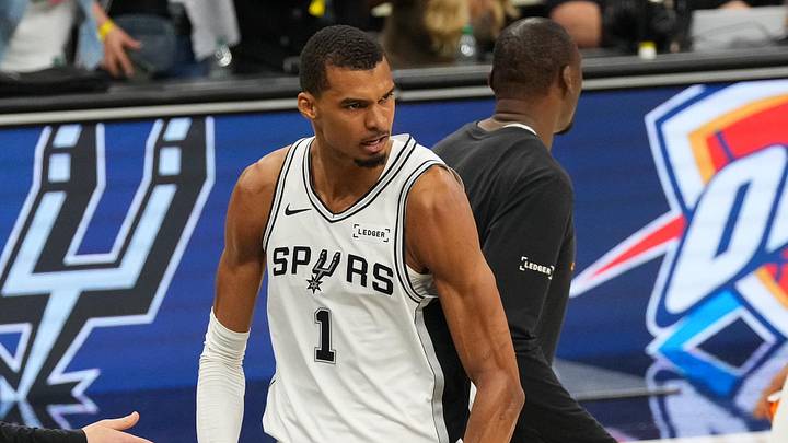 San Antonio Spurs center Victor Wembanyama.