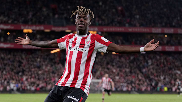 Nico Williams será titular con el Athletic Club ante Manchester United