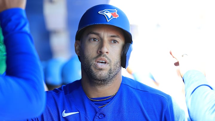 Toronto Blue Jays designated hitter George Springer