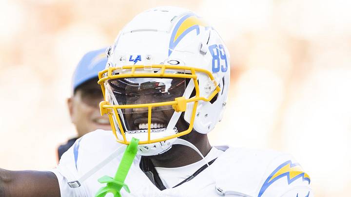 Los Angeles Chargers wide receiver Jalen Reagor