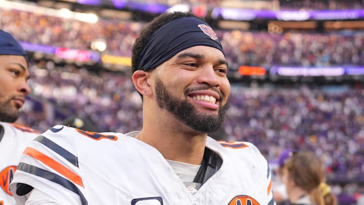 Chicago Bears quarterback Caleb Williams