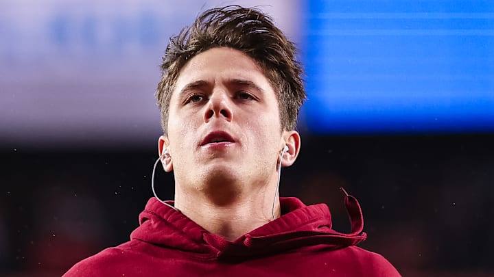 Washington Commanders wide receiver Luke McCaffrey