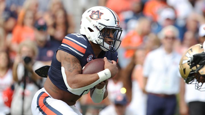 The top Auburn Tigers running back reached an impressive milestone on Saturday The top Auburn Tigers running back reached an impressive milestone on Saturday
