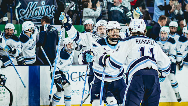 Scenes like this at Maine have been few and far between this season as the Black Bears are just four points out of the Hockey East cellar. Scenes like this at Maine have been few and far between this season as the Black Bears are just four points out of the Hockey East cellar.