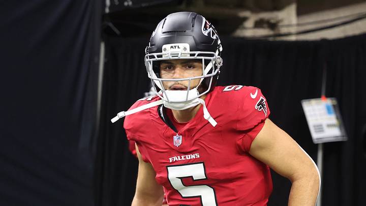 Atlanta Falcons wide receiver Drake London Atlanta Falcons wide receiver Drake London