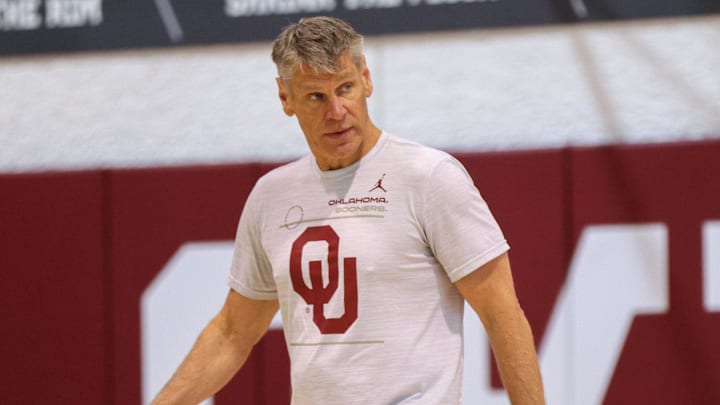 OU head coach Porter Moser. OU head coach Porter Moser.