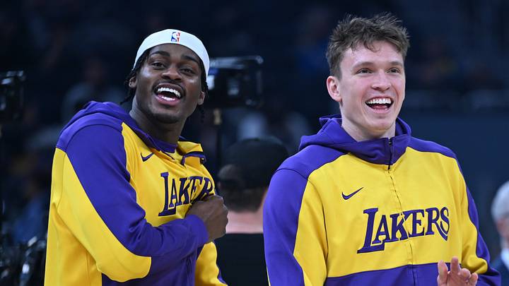 Jarred Vanderbilt and Dalton Knecht, Los Angeles Lakers.