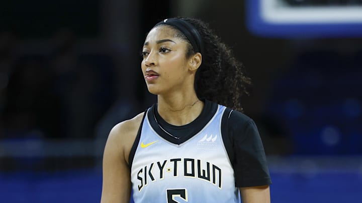 Angel Reese will miss the final Sky game of the season with a back issue.