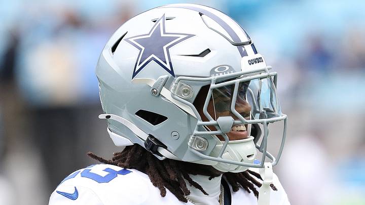 Dallas Cowboys running back Jaydon Blue Dallas Cowboys running back Jaydon Blue