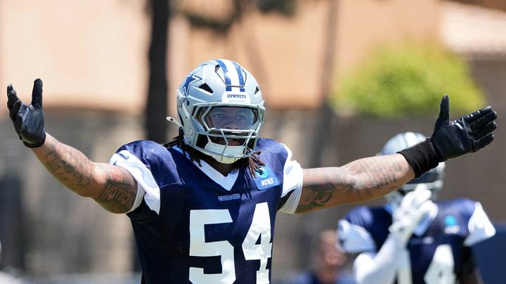 Dallas Cowboys defensive end Sam Williams (54) Dallas Cowboys defensive end Sam Williams (54)