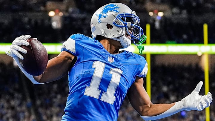 Detroit Lions wide receiver Kalif Raymond (11). Detroit Lions wide receiver Kalif Raymond (11).