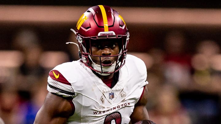 Washington Commanders running back Brian Robinson Jr.