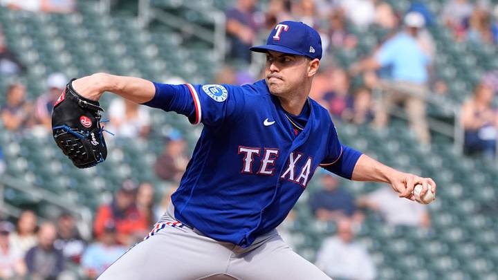 Texas Rangers starting pitcher MacKenzie Gore. Credit: Bruce Kluckhohn-Imagn Images Texas Rangers starting pitcher MacKenzie Gore. Credit: Bruce Kluckhohn-Imagn Images