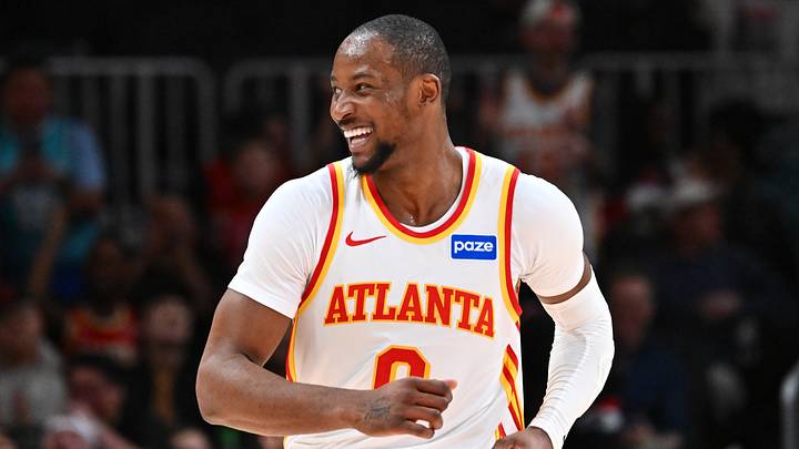 Atlanta Hawks forward Jonathan Kuminga. Copyright 2026 NBAE (Photo by Adam Hagy/NBAE via Getty Images)