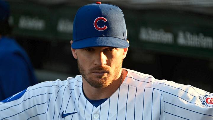 Sep 3, 2026; Chicago, Illinois, USA; Chicago Cubs left fielder Ian Happ (8) is seen before the game against the Milwaukee Brewers at Wrigley Field. Mandatory Credit: Matt Marton-Imagn Images Sep 3, 2026; Chicago, Illinois, USA; Chicago Cubs left fielder Ian Happ (8) is seen before the game against the Milwaukee Brewers at Wrigley Field. Mandatory Credit: Matt Marton-Imagn Images