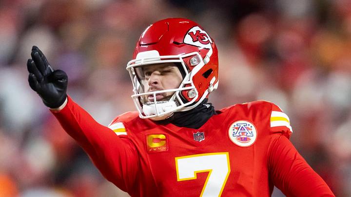 Kansas City Chiefs kicker Harrison Butker