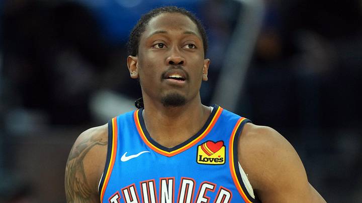 Oklahoma City Thunder guard Jalen Williams (8) during the third quarter against the Golden State Warriors at Chase Center on January 2, 2026 Oklahoma City Thunder guard Jalen Williams (8) during the third quarter against the Golden State Warriors at Chase Center on January 2, 2026